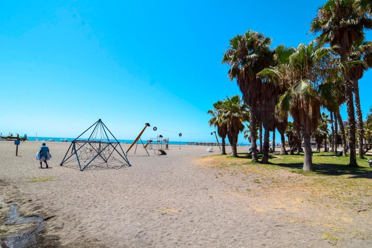 LetMalaga Huelin beach Bagian luar foto