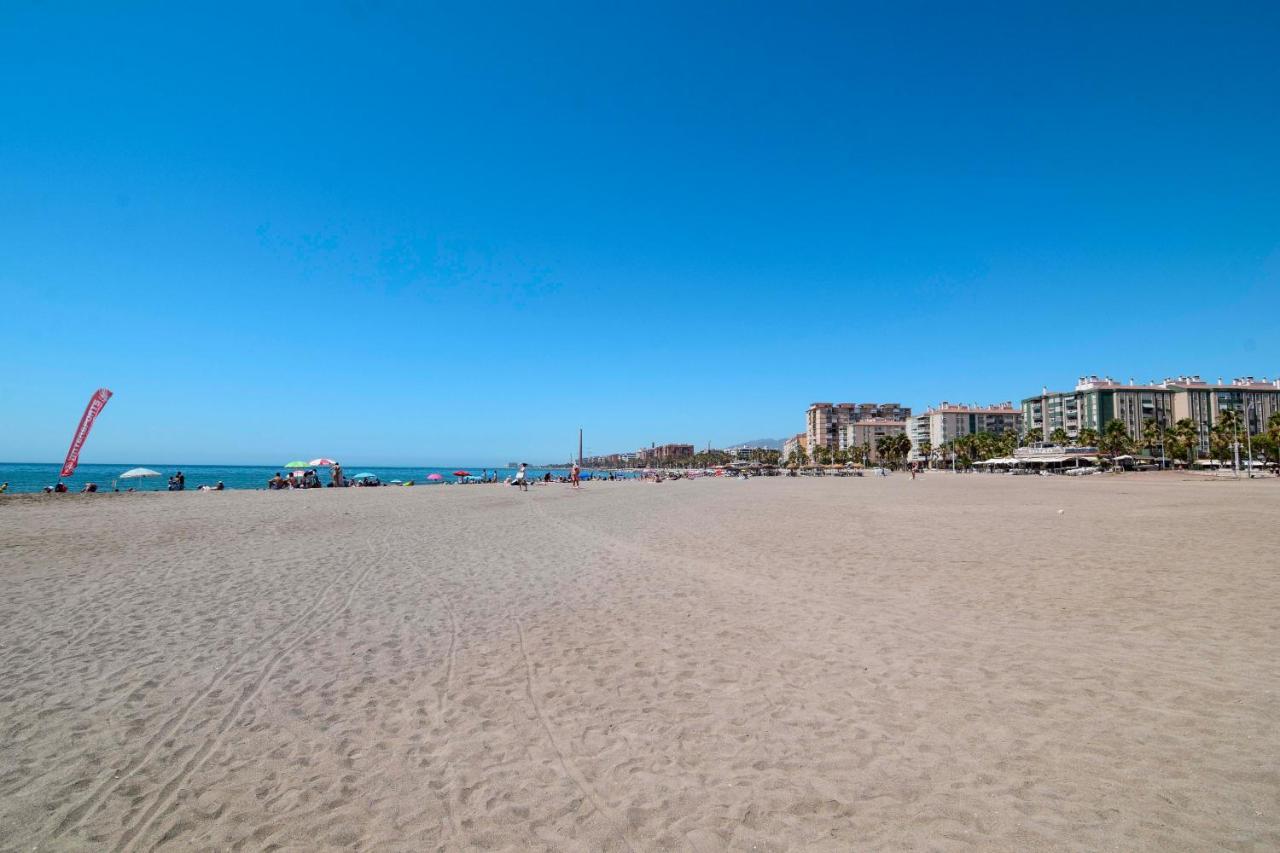 LetMalaga Huelin beach Bagian luar foto